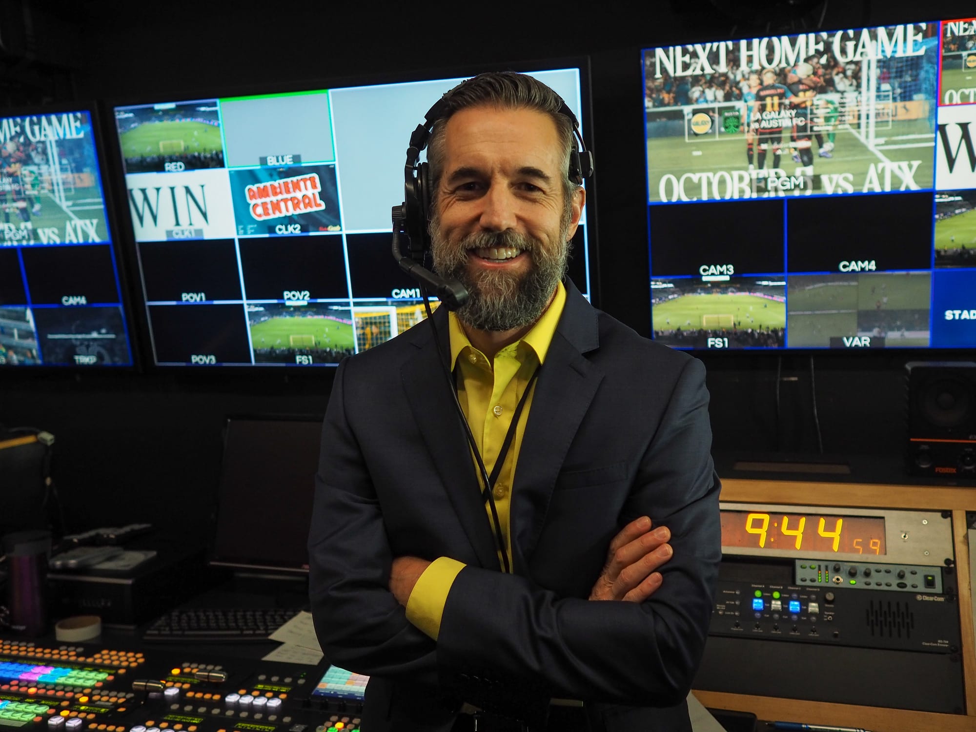 Today: Direct at LA Galaxy. Tomorrow: Find a barber.