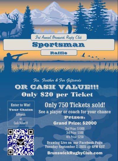3rd Annual Sportsman Raffle