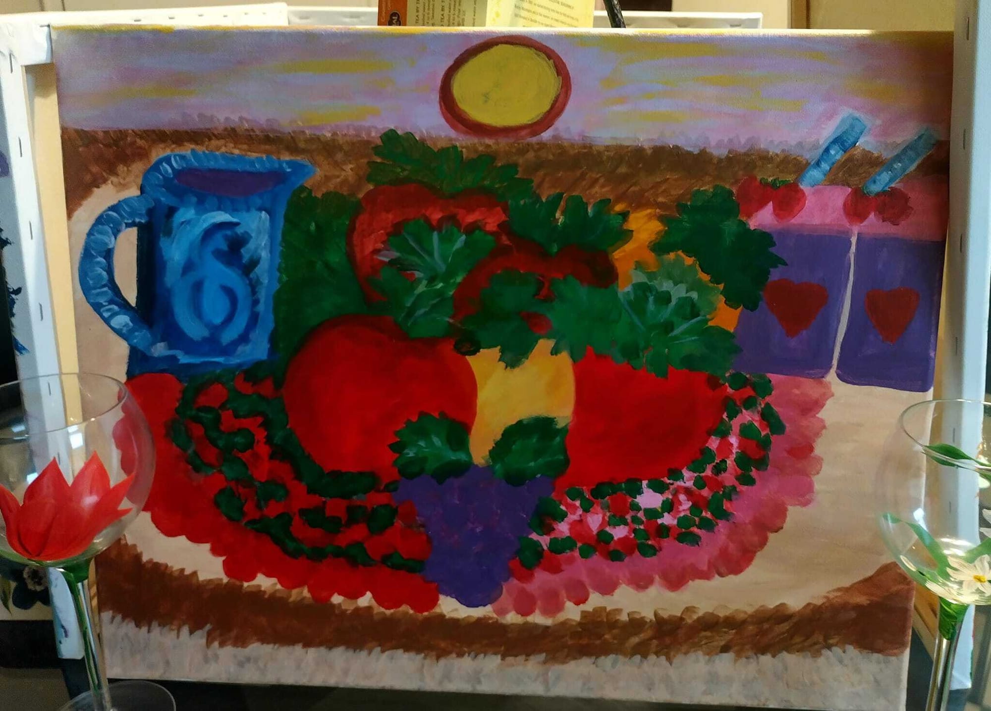 Fruit basket of prosperity