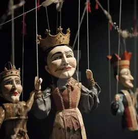 Puppet on a string