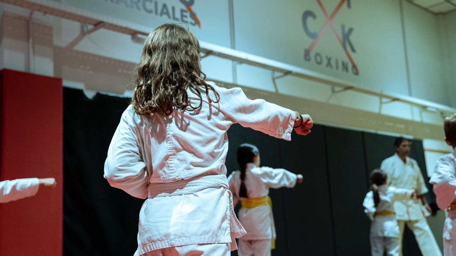 Clases de karate infantil en Madrid.