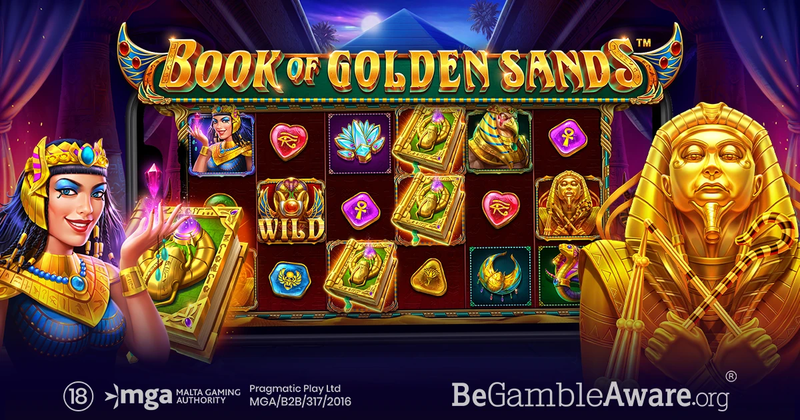 96.46% RTP Secrets: Book of Golden Sands Slot Game