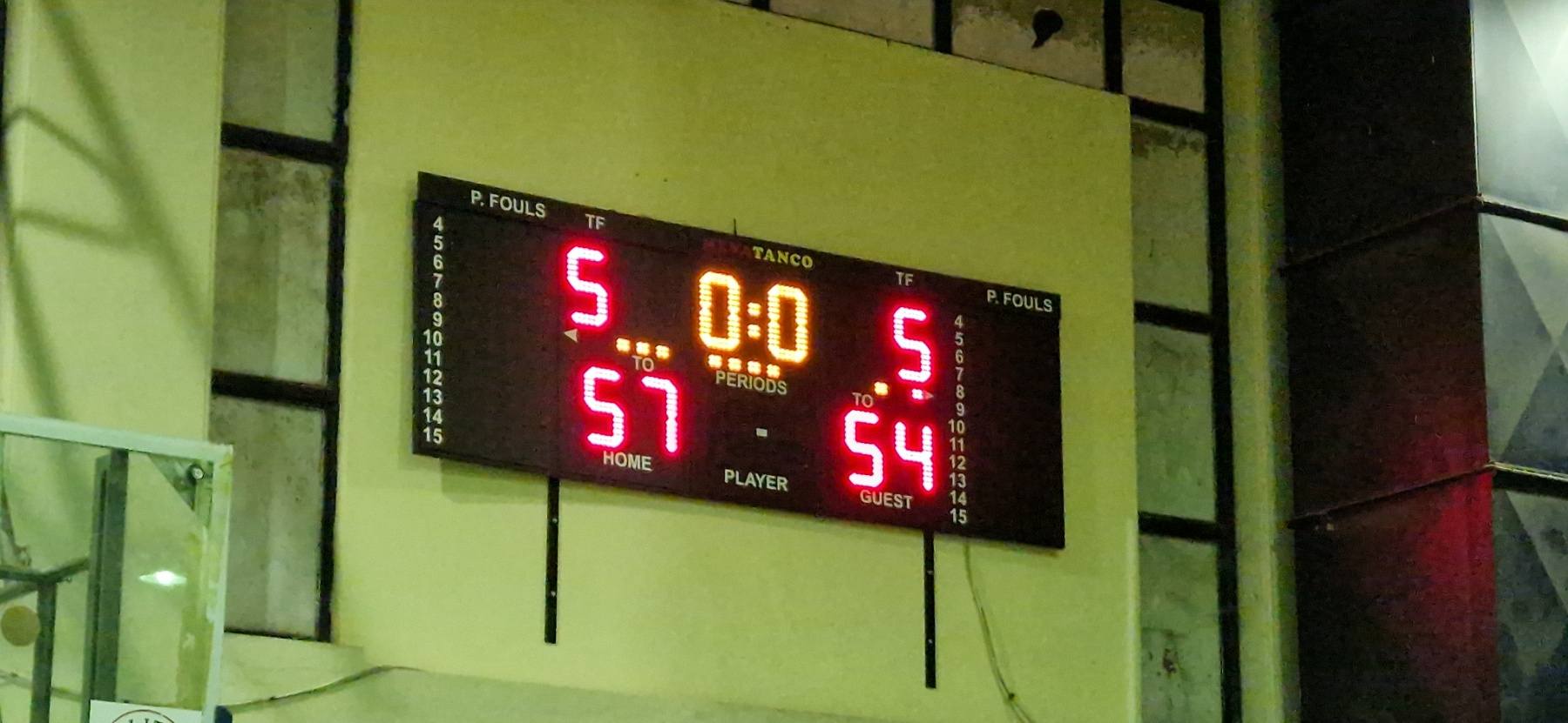 Α.Ο. ΚΥΨΕΛΗΣ vs ΡΟΥΦ80   57-54