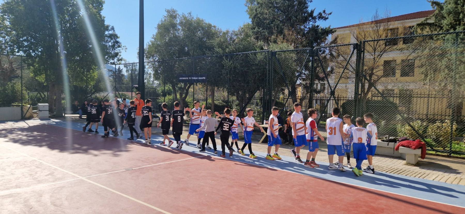 Α.Ο. ΚΥΨΕΛΗΣ vs ΑΟ ΛΕΟΝΤΕΙΟΣ - U11 - 01/02/2025