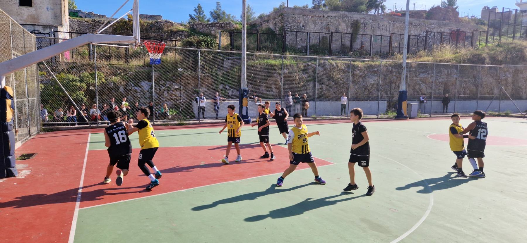 ΑΕ ΓΚΡΑΒΑΣ-ΑΟ ΚΥΨΕΛΗΣ U13 Γαλανόλευκα 16/11/25