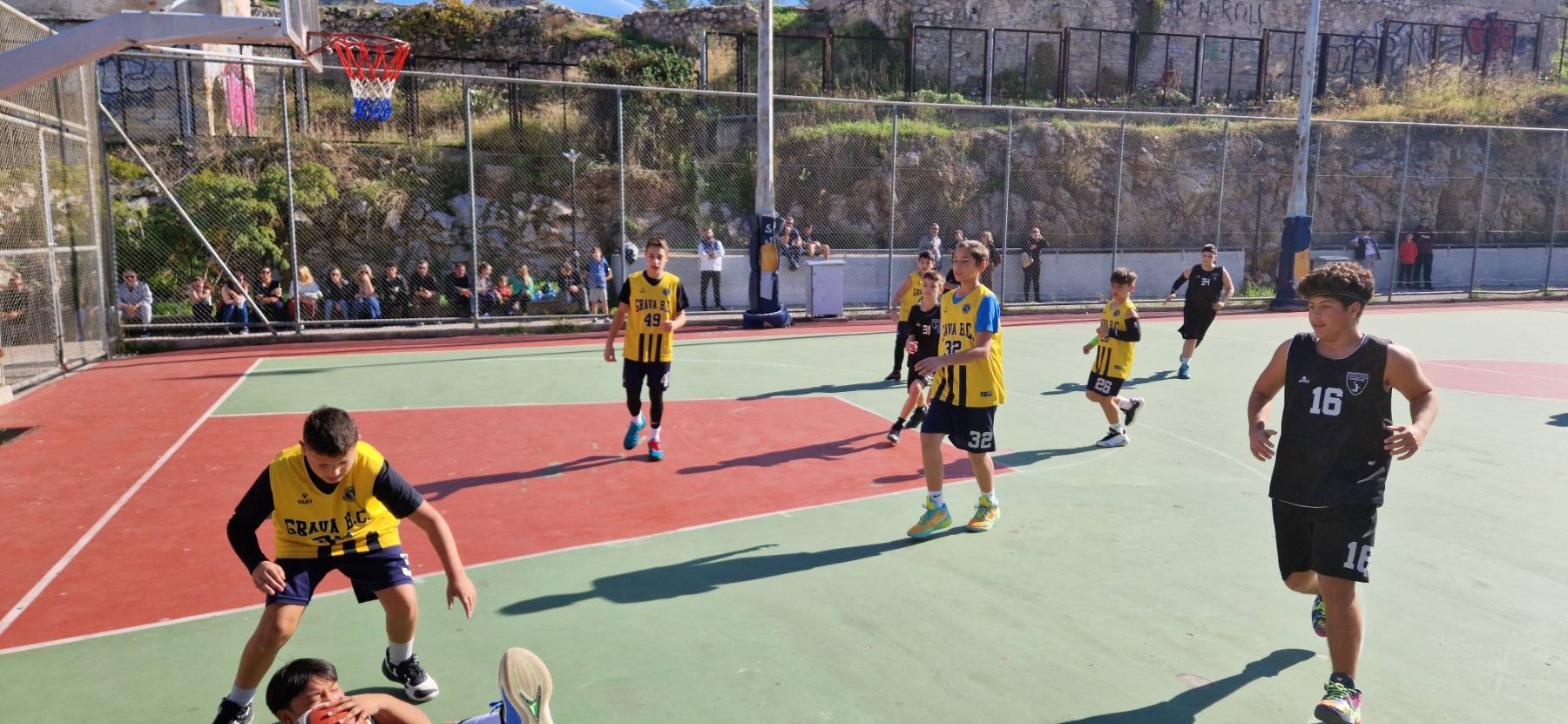 ΑΕ ΓΚΡΑΒΑΣ-ΑΟ ΚΥΨΕΛΗΣ U13 Γαλανόλευκα 16/11/25