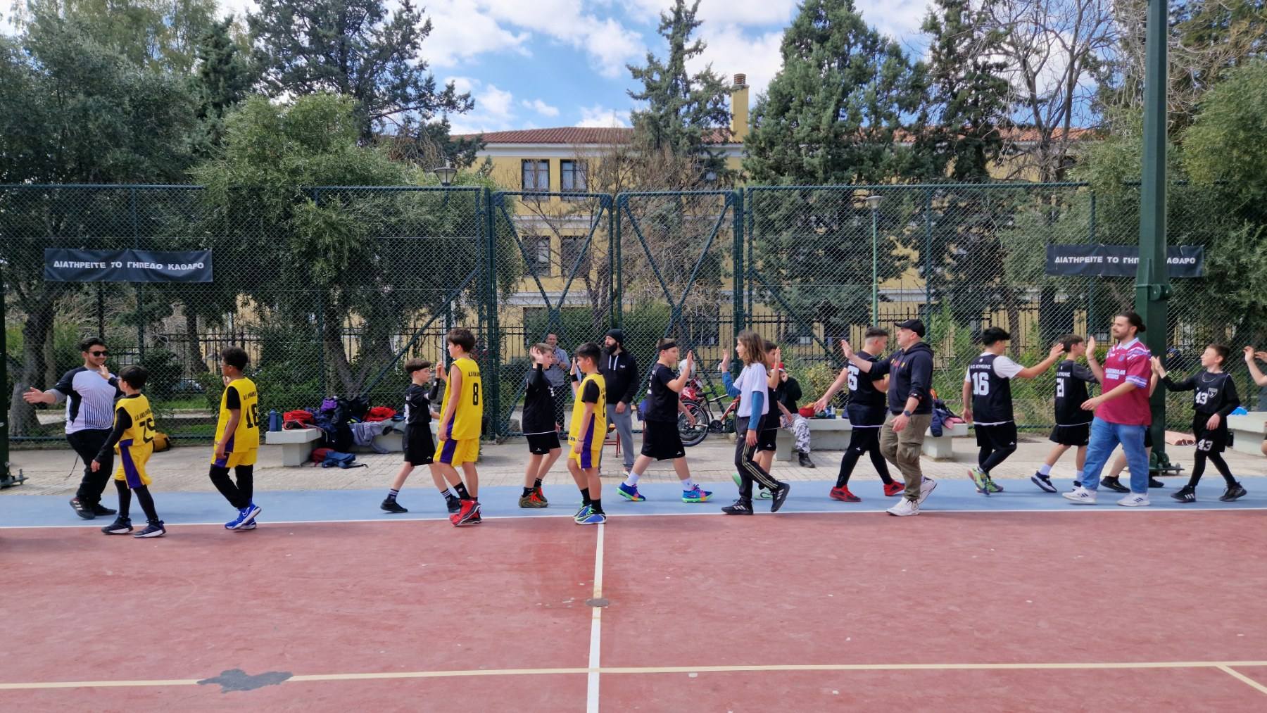 ΑΟ ΚΥΨΕΛΗΣ- ΑΟ ΝΙΚΗ ΑΘΗΝΩΝ Γαλανόλευκα u13 15/03/2026