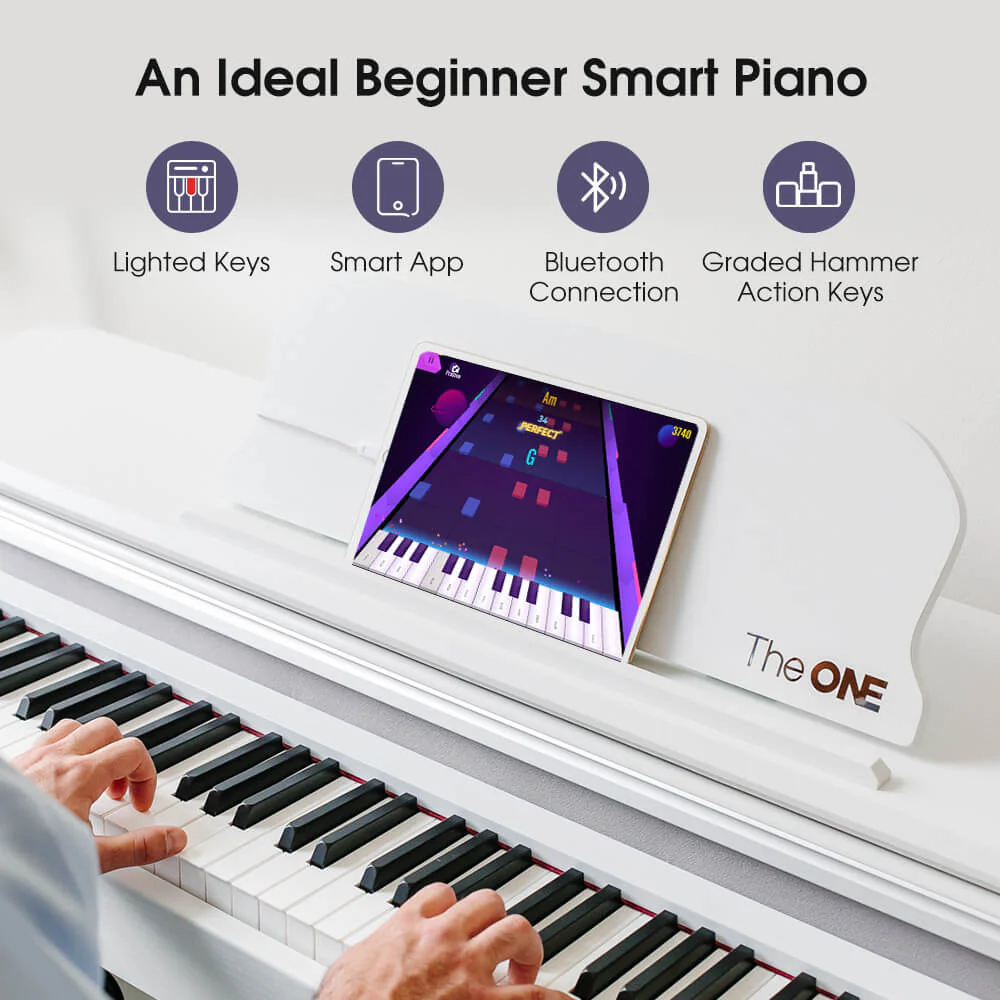 TheONE PLAY Smart Piano | Best Digital Piano Keyboard – The ONE Music