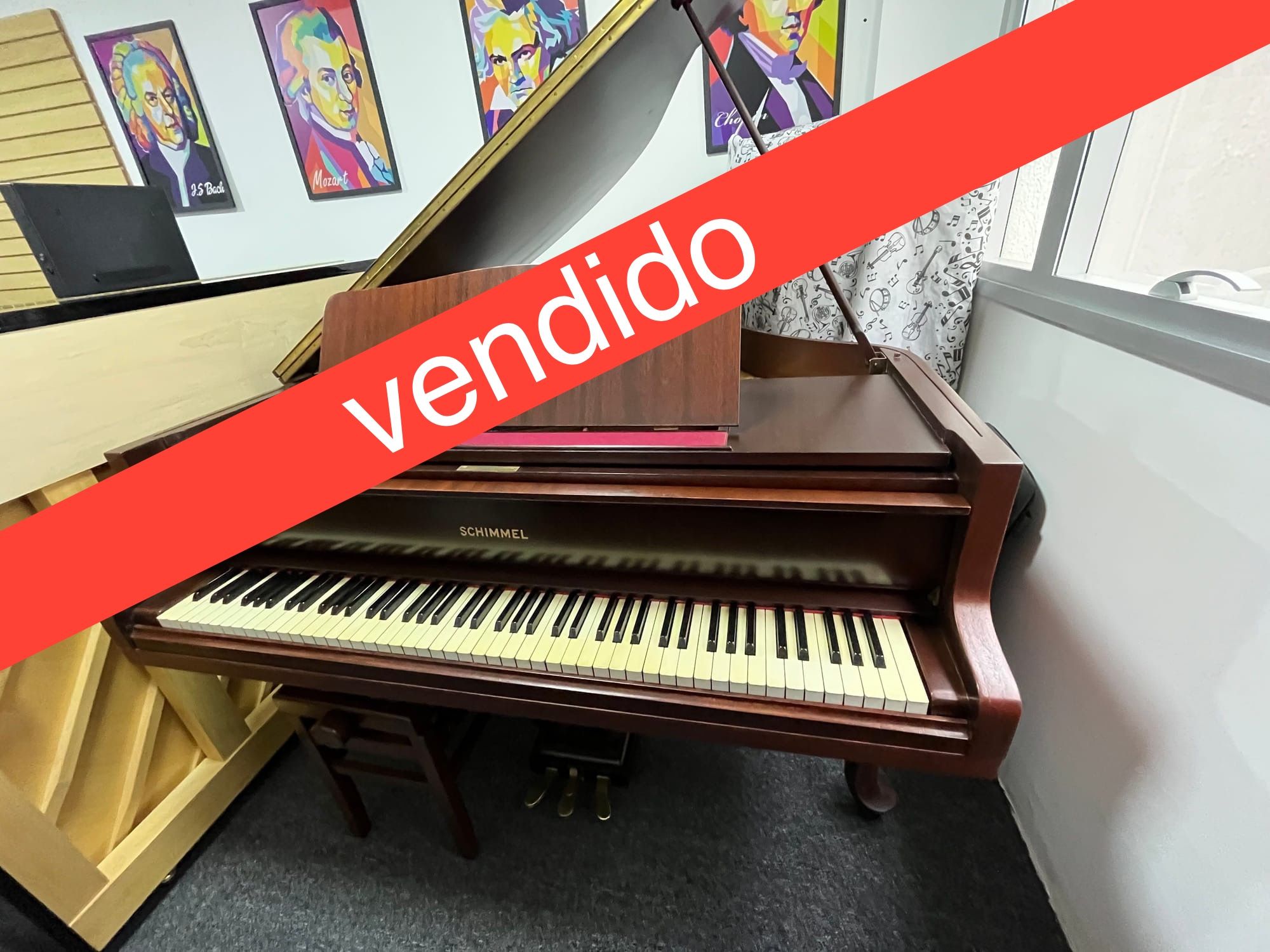 Piano Schimmel Chippendale - Ipanema Pianos, image size:2000x1500