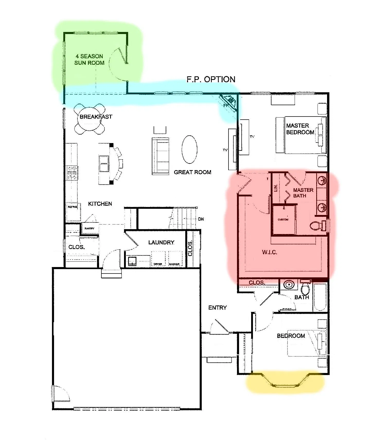 ONE STORY 2 Bed 2 Bath