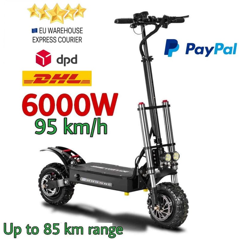 Trottinette électrique Boyueda S3 D'occasion - Autobilanciata, Puissance >200W, Noir