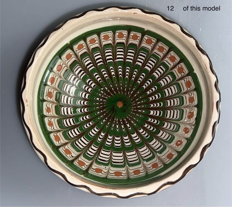 16-19cm glazed bowls 