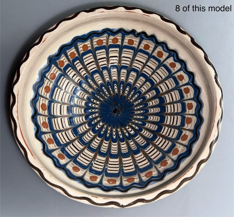 16-19cm glazed bowls 