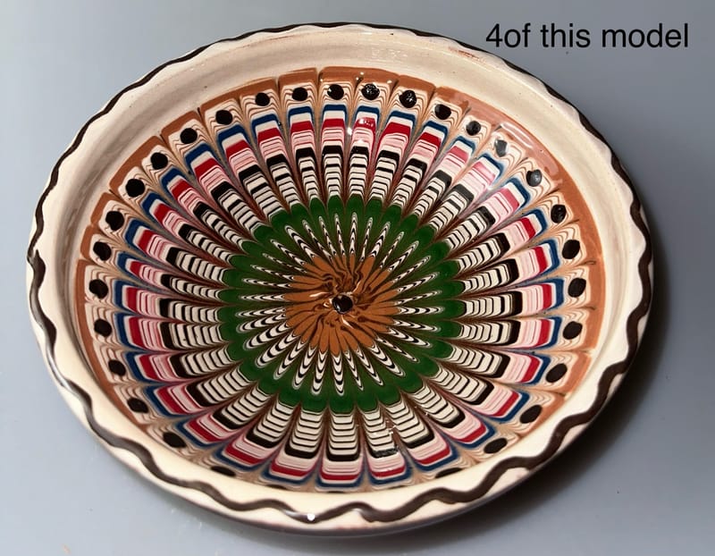 16-19cm glazed bowls 