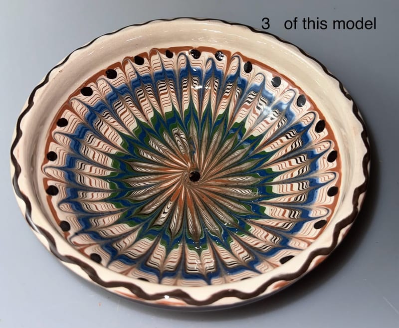 16-19cm glazed bowls 