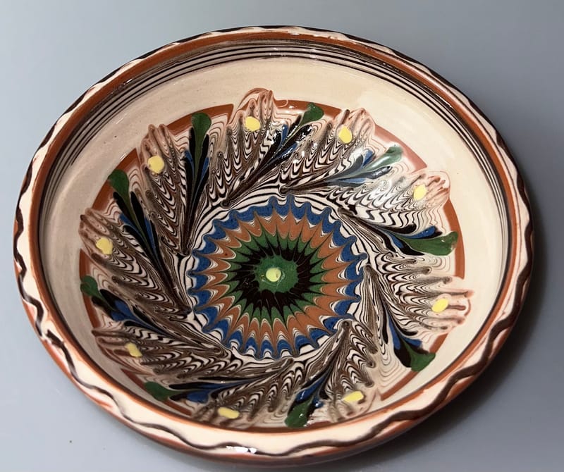 16-19cm glazed bowls 