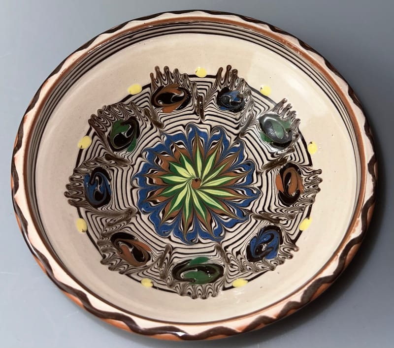 16-19cm glazed bowls 