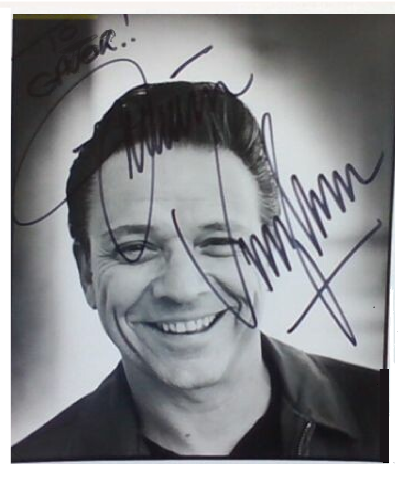 To Gator from Jimmie--Jimmie and I have birthdays a few days apart. Since mine came first he gets to call me "the old man."