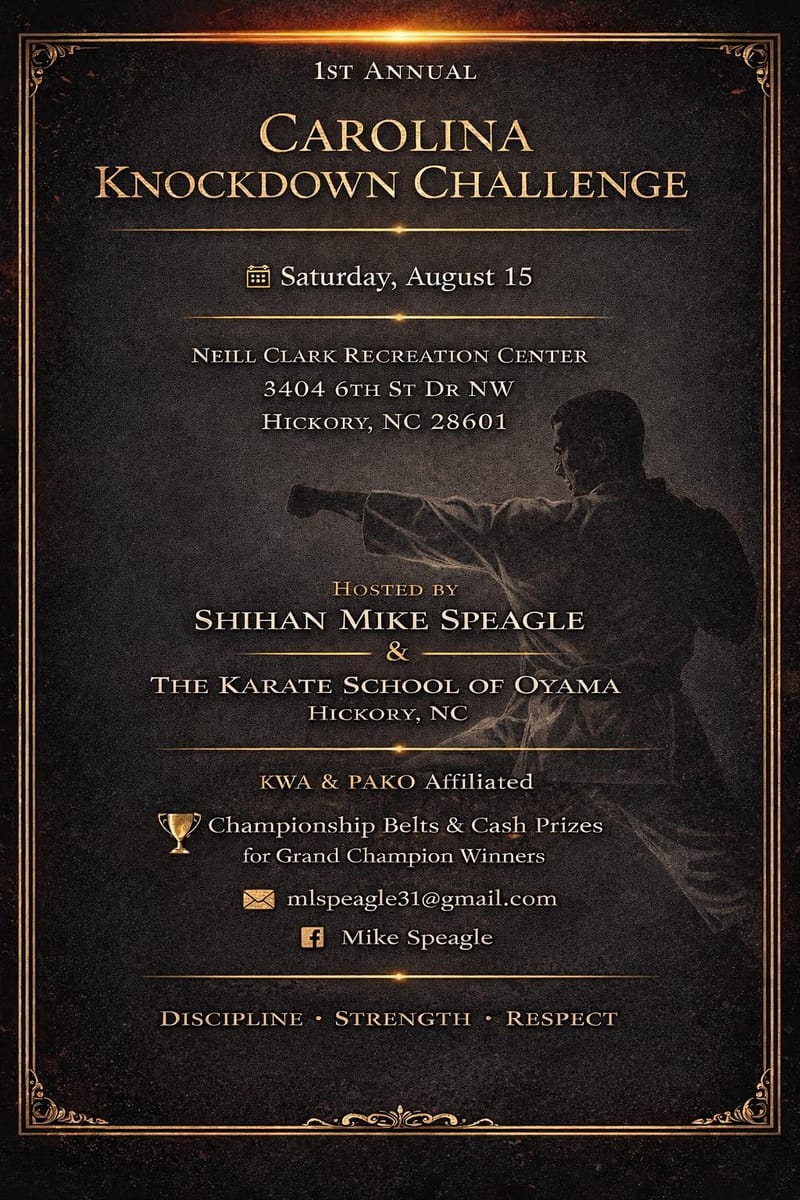 First Annual Carolina Knockdown Challenge