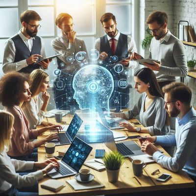 Torne o trabalho melhor do que nunca com IA