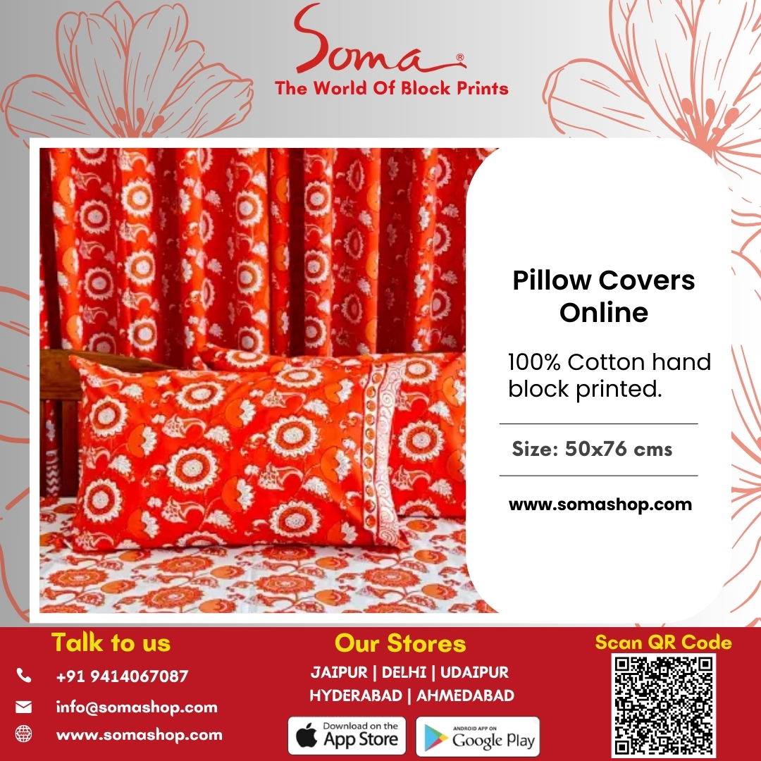 pure cotton pillow covers