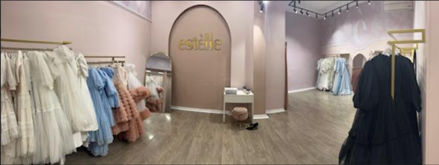 Estelle gown rental store