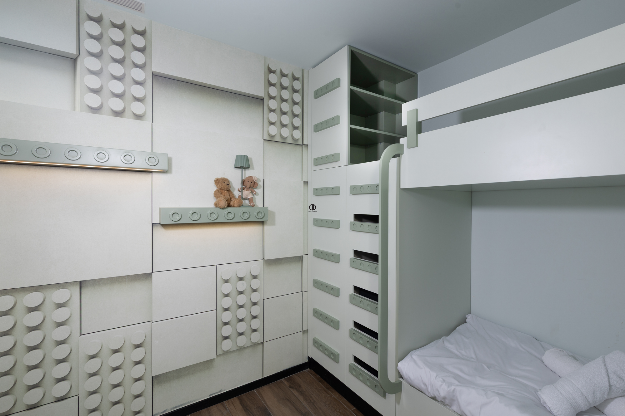 Two uniquely designed Airbnb apartments with inter-connecing door.