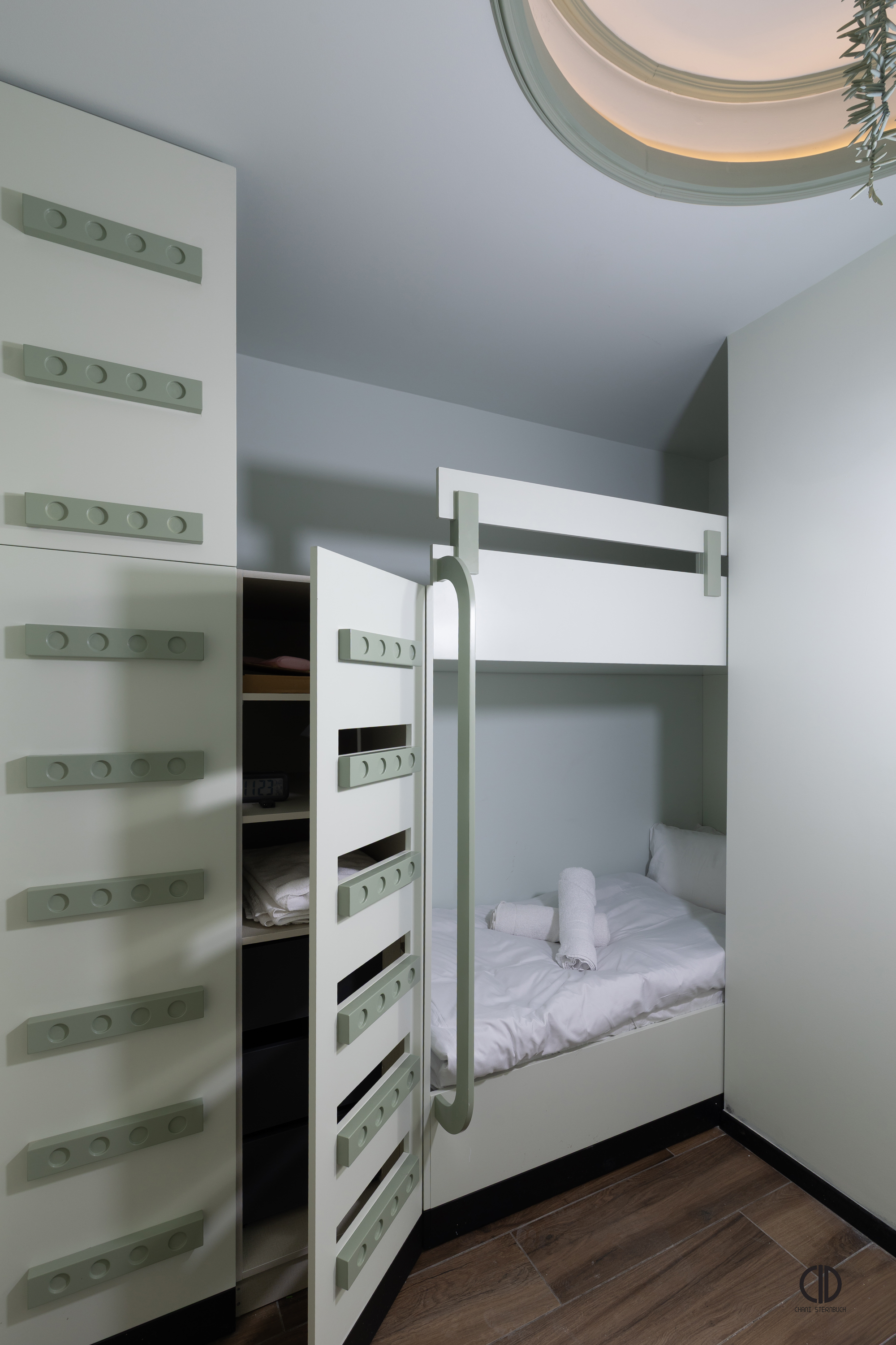 Two uniquely designed Airbnb apartments with inter-connecing door.