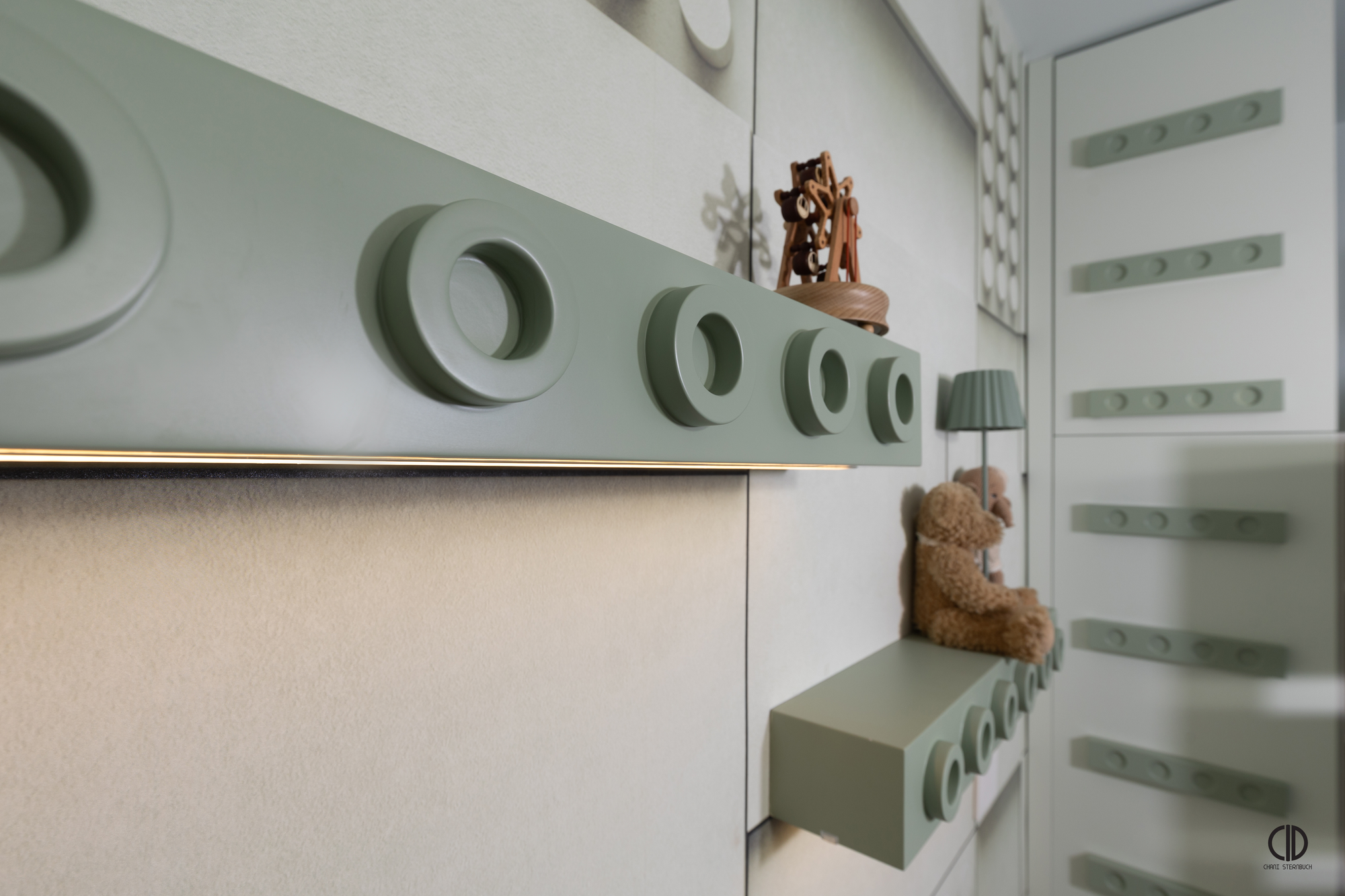 Two uniquely designed Airbnb apartments with inter-connecing door.