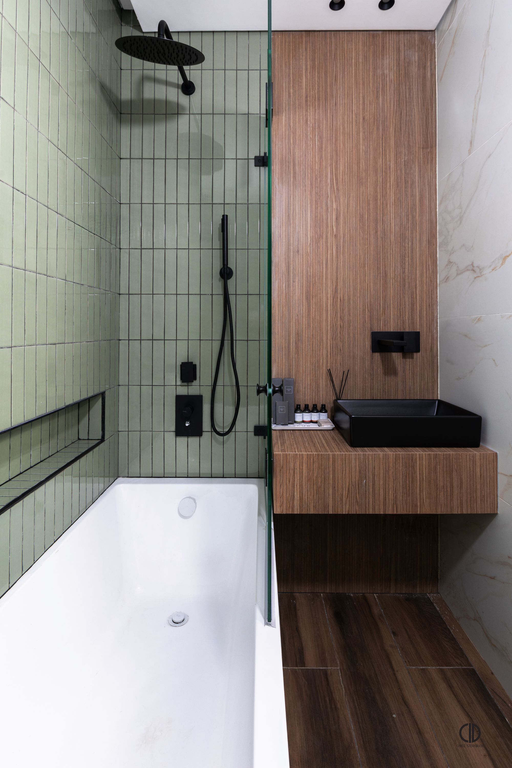 Two uniquely designed Airbnb apartments with inter-connecing door.