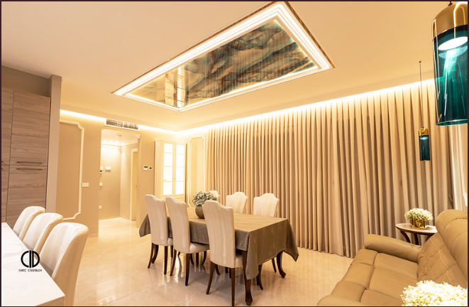From Simple to Simply Stunning - The dining room feature