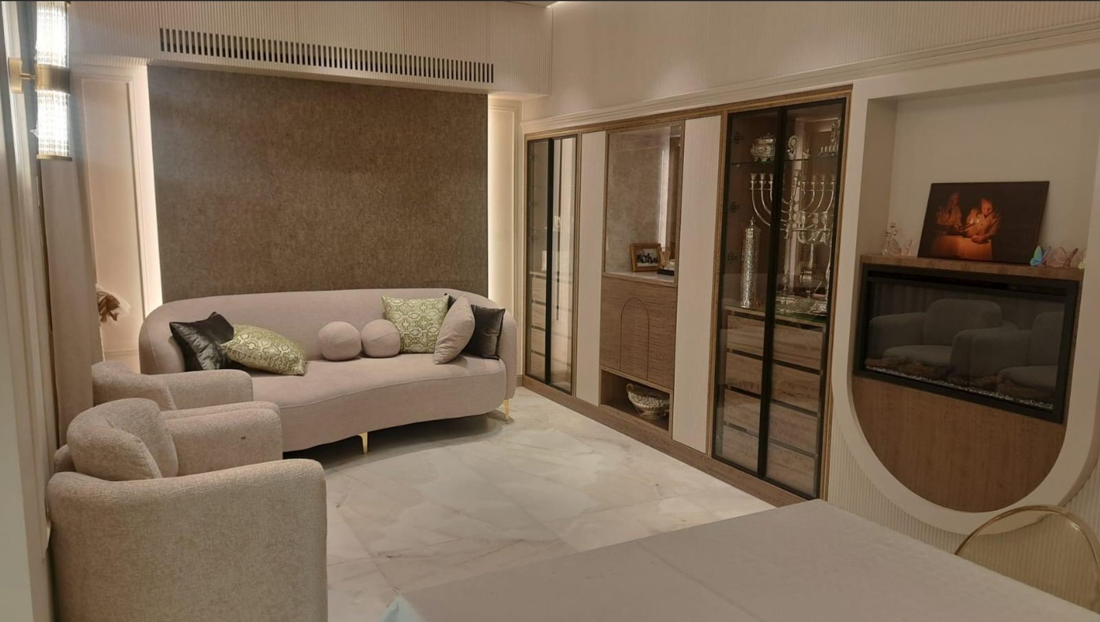 Fire It Up: Fireplace Ideas That Anchor a Room - When a structural problem becomes the design