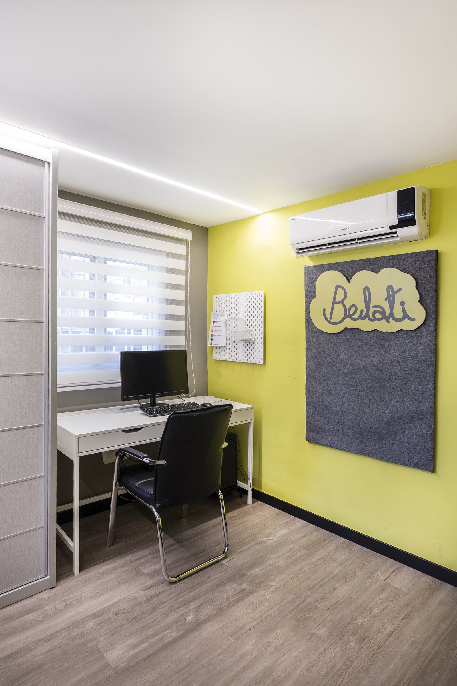 From 90-Year-Old Apartment to Kids Club's Design Offices - The Belati space