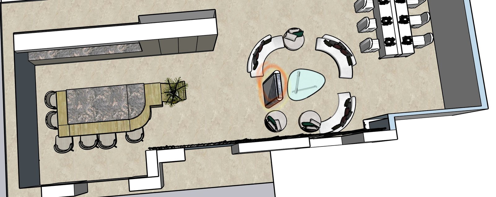 Fire It Up: Fireplace Ideas That Anchor a Room - When a structural problem becomes the design