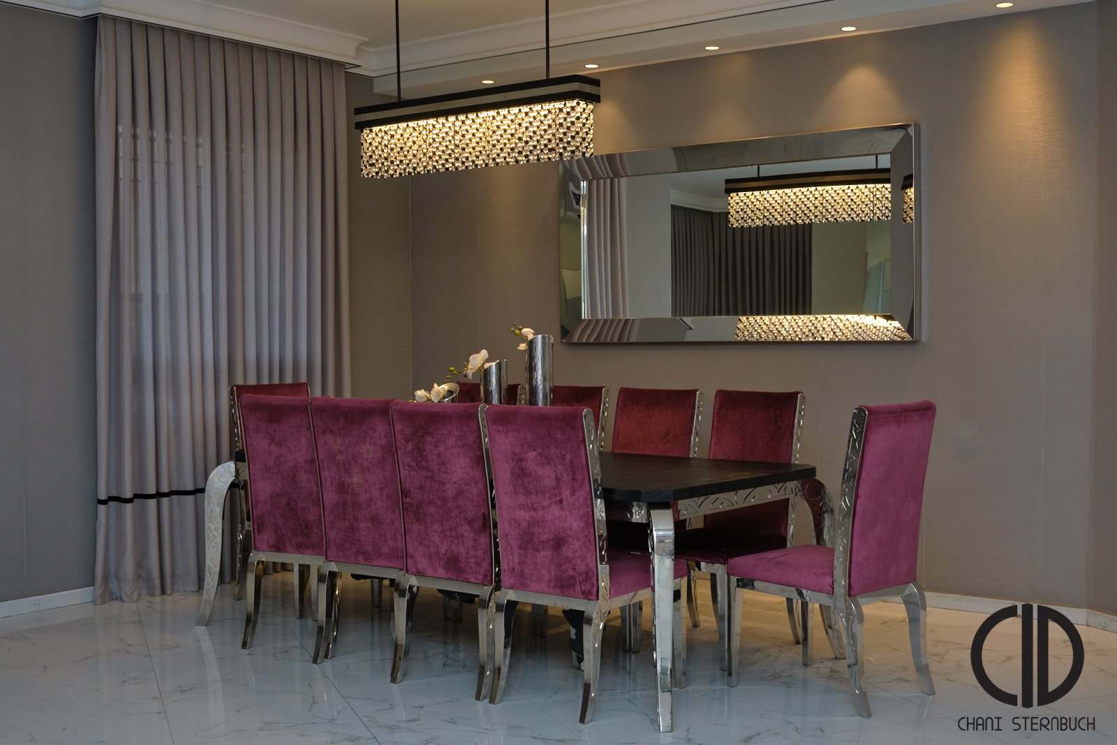 Purple Palace: A Bold Colour Apartment Tour - The cherry on top