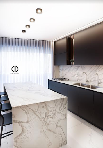 The Apartment That Came Together in a Month - Working around a kitchen someone else chose