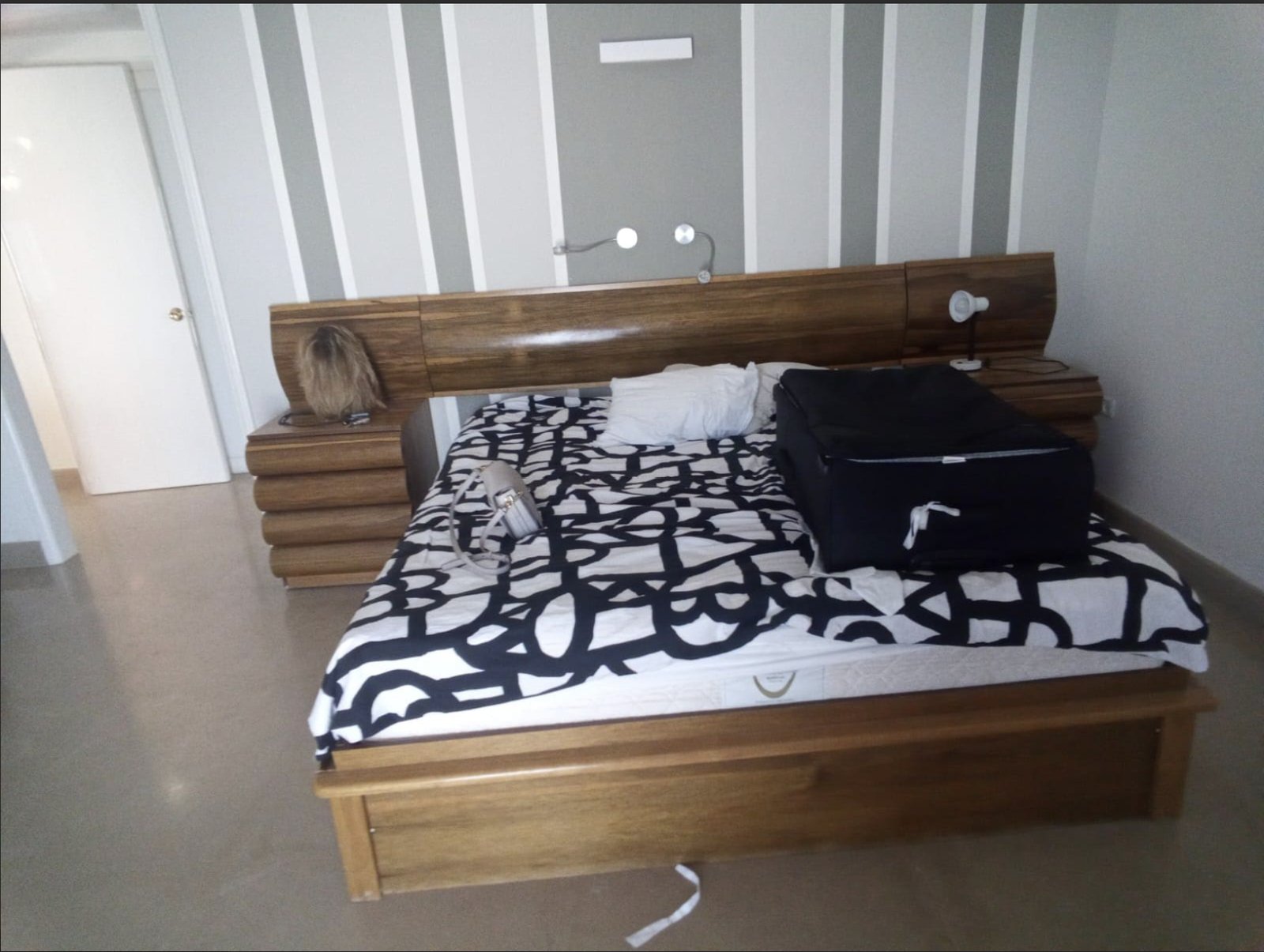 The Netanya Miracle: Designing a Full Apartment Against the Clock - The master bedroom