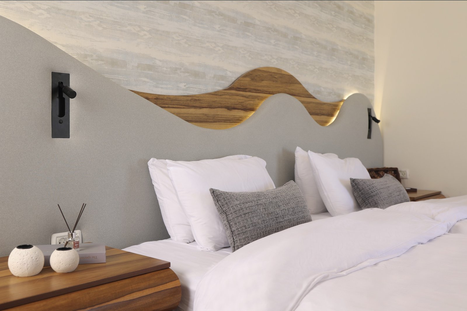 Designing a Holiday Apartment That Feels Like a Hotel Room - Thinking outside the full-wall box