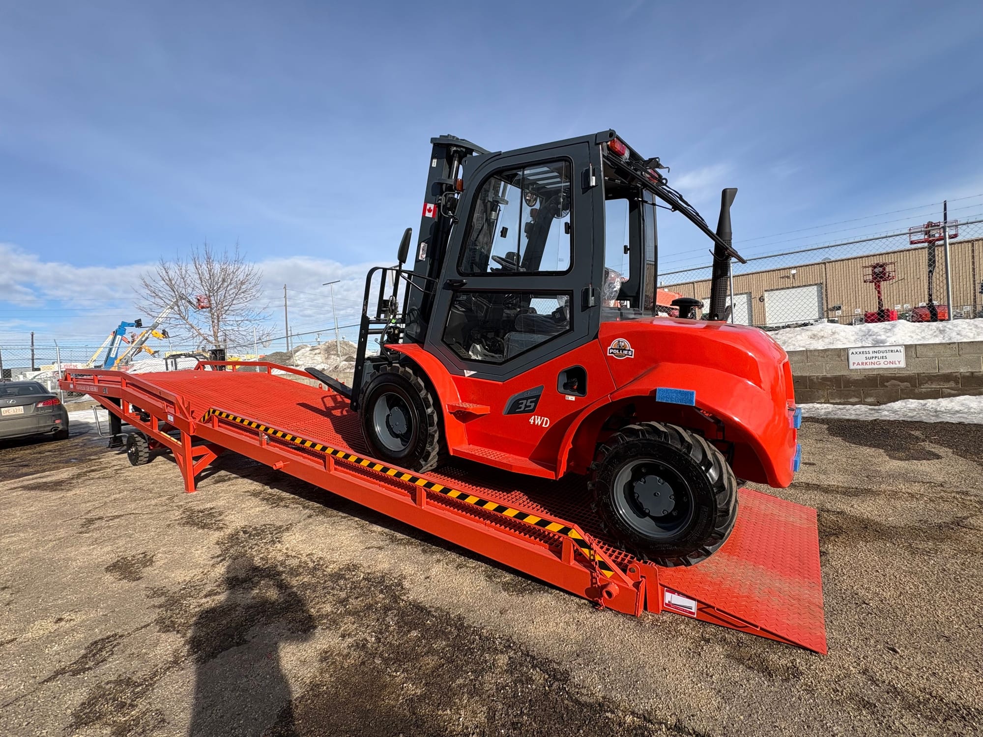 Mobile LOADING RAMP