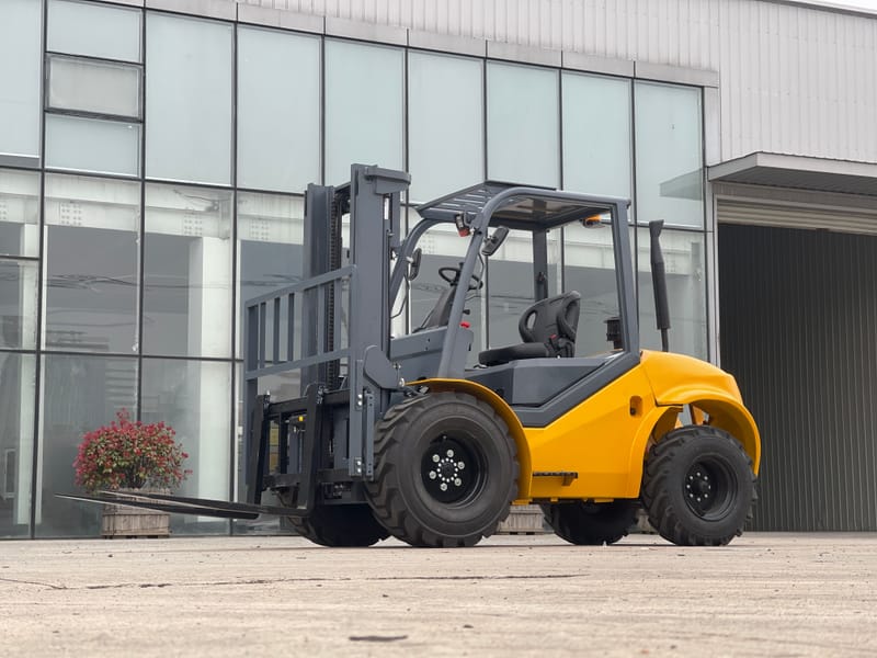 Conquer Any Job Site with Rough Terrain Forklifts