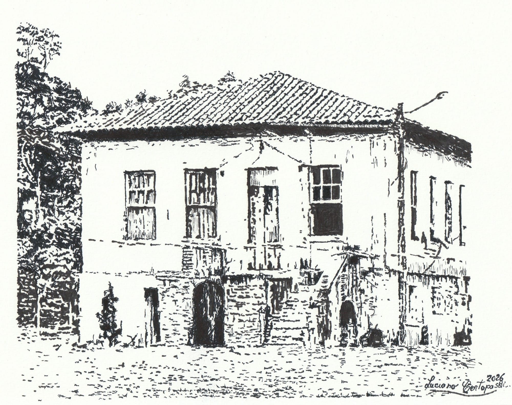 Casa. Antiga fazenda.