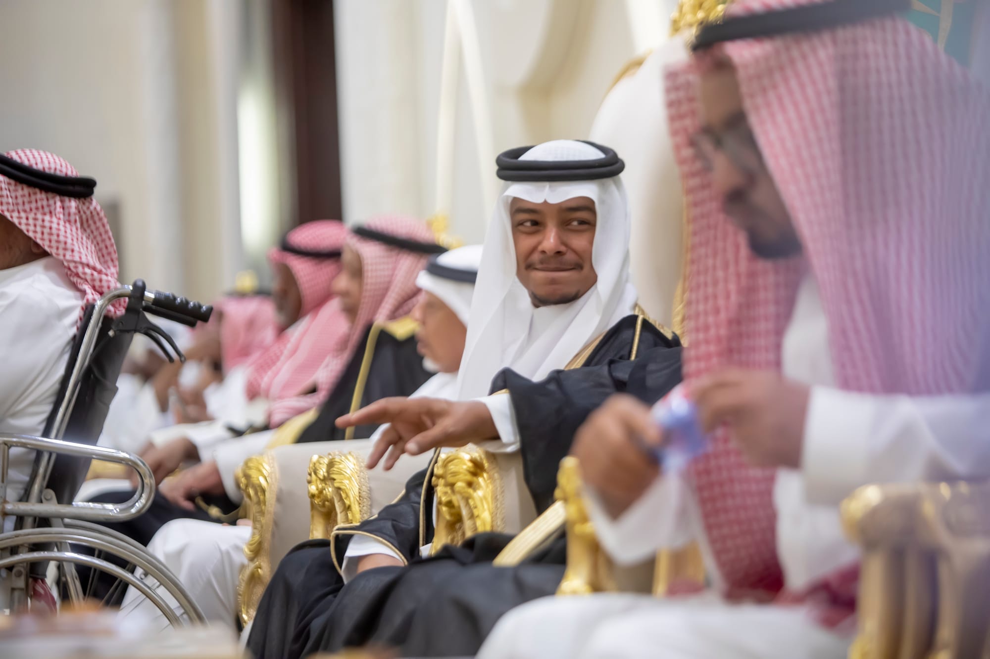 زواج العريس / مرضي بن ناصر الدوسري بقاعة المها للاحتفالات 