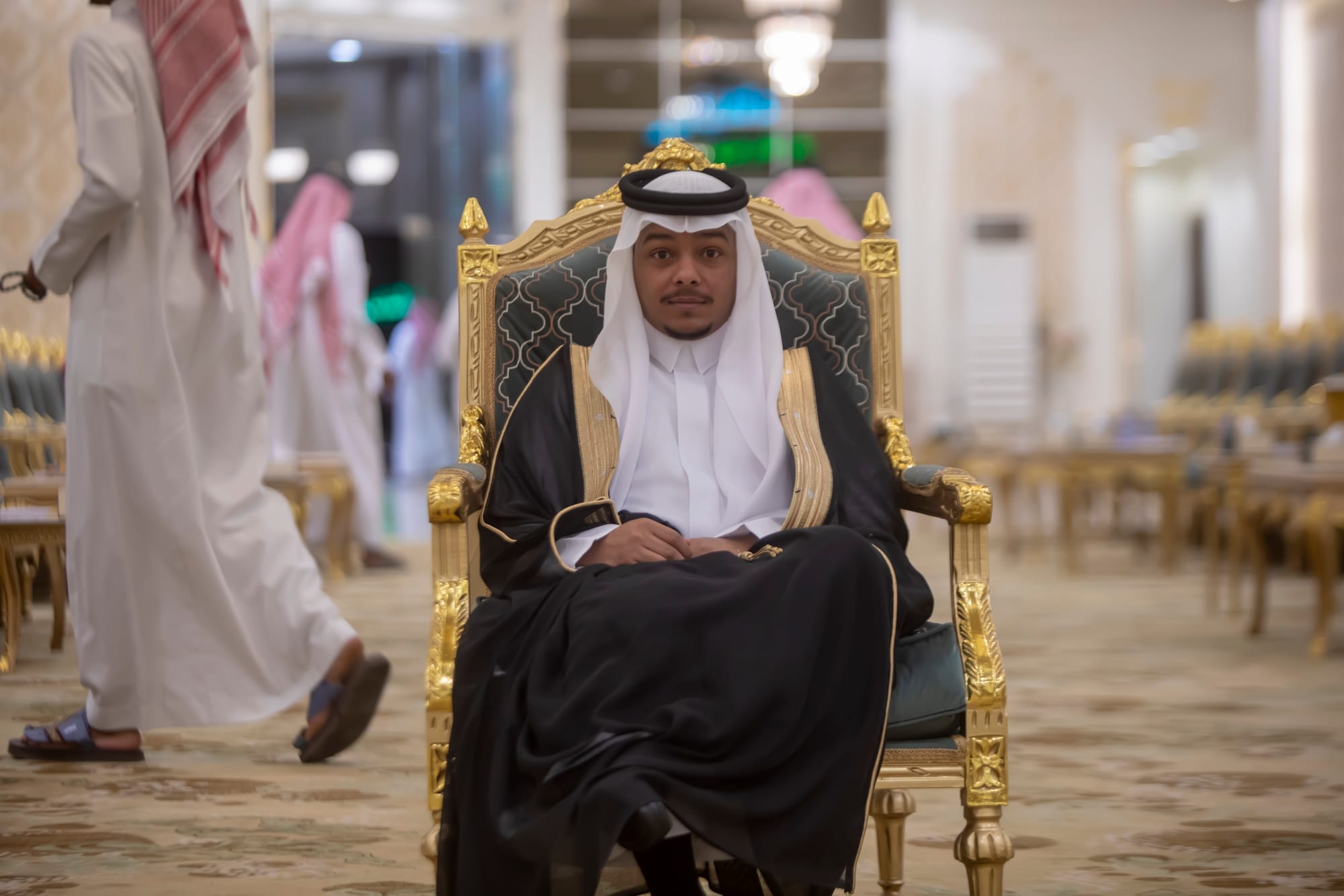 زواج العريس / مرضي بن ناصر الدوسري بقاعة المها للاحتفالات 