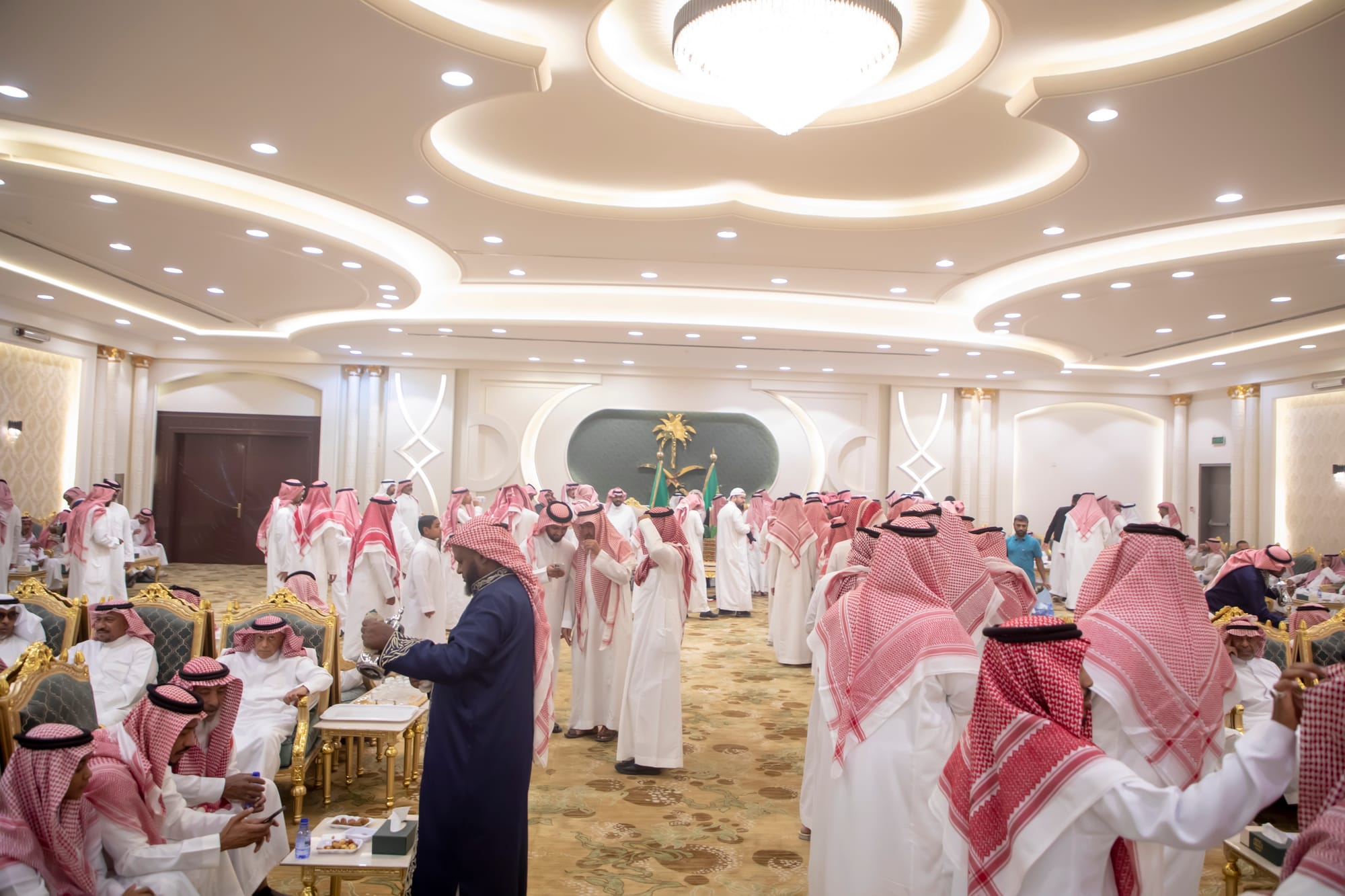 زواج العريس / مرضي بن ناصر الدوسري بقاعة المها للاحتفالات 