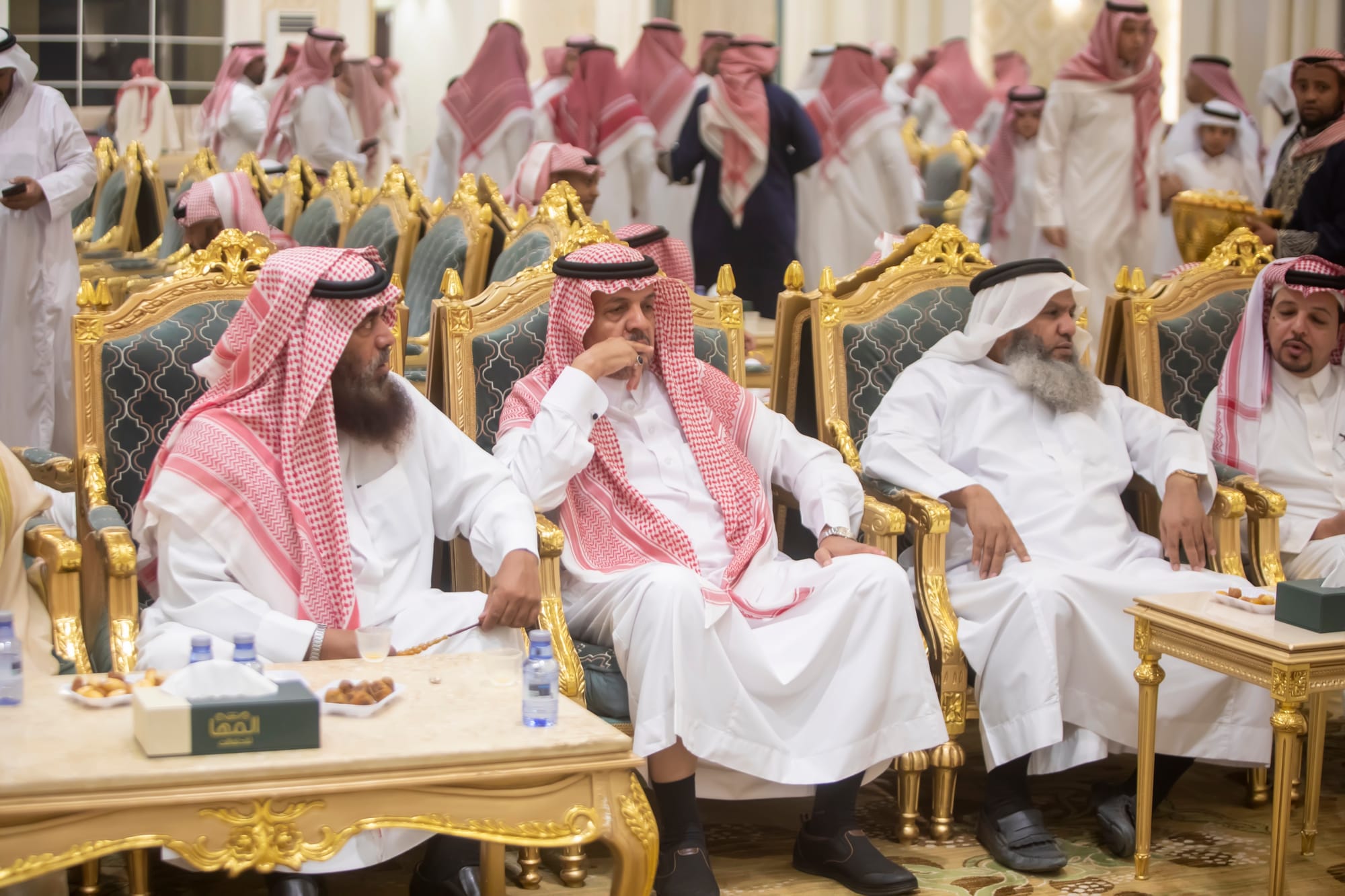 زواج العريس / مرضي بن ناصر الدوسري بقاعة المها للاحتفالات 