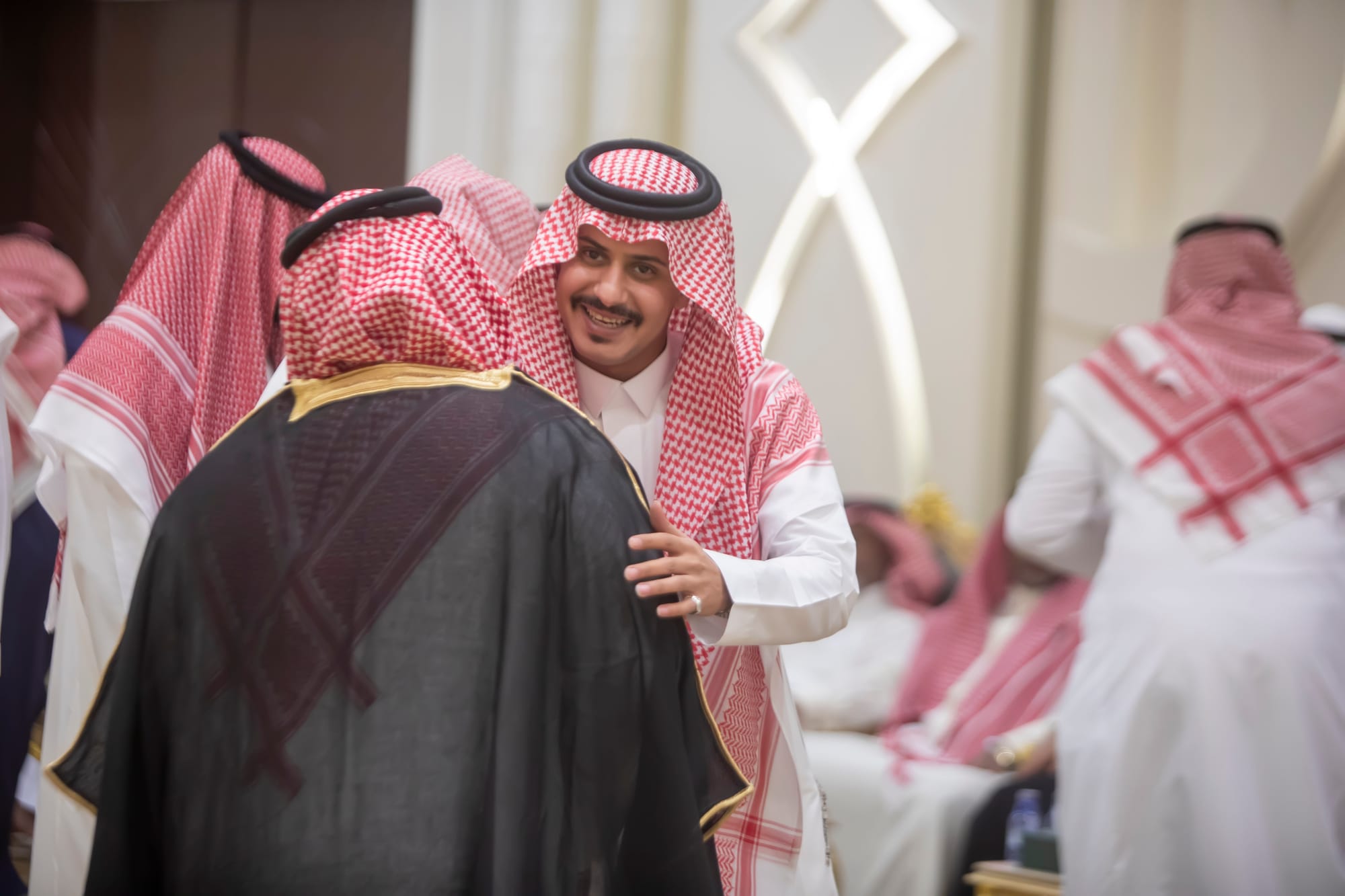 زواج العريس / مرضي بن ناصر الدوسري بقاعة المها للاحتفالات 