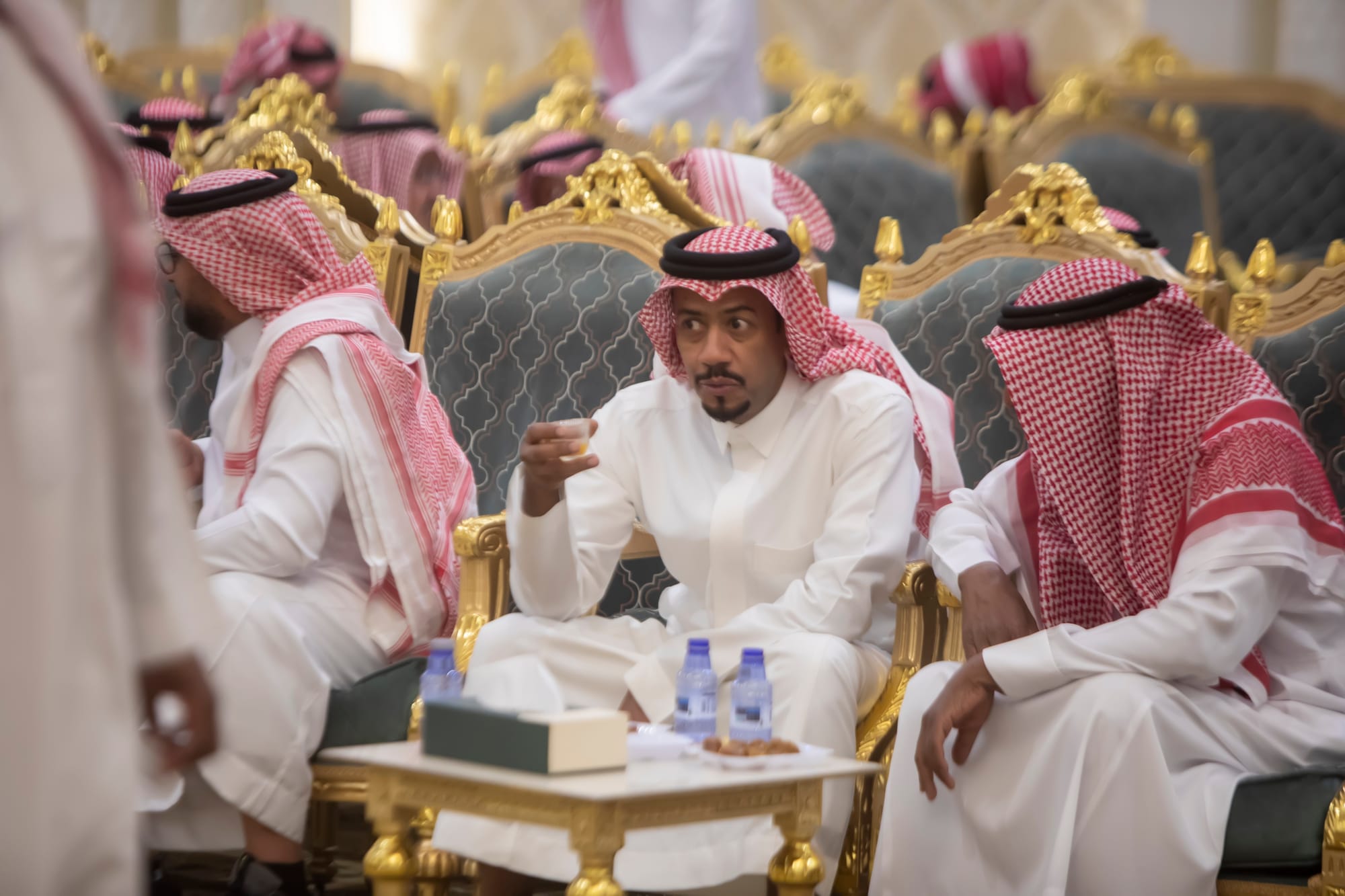 زواج العريس / مرضي بن ناصر الدوسري بقاعة المها للاحتفالات 