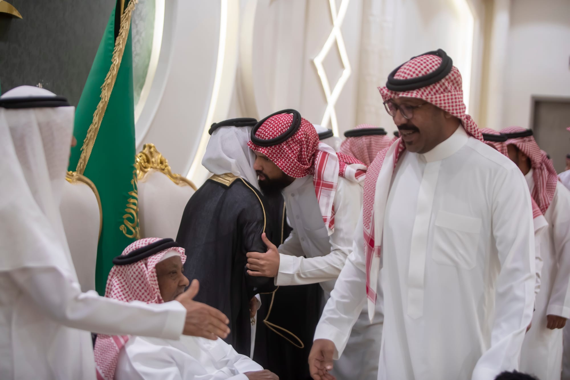 زواج العريس / مرضي بن ناصر الدوسري بقاعة المها للاحتفالات 