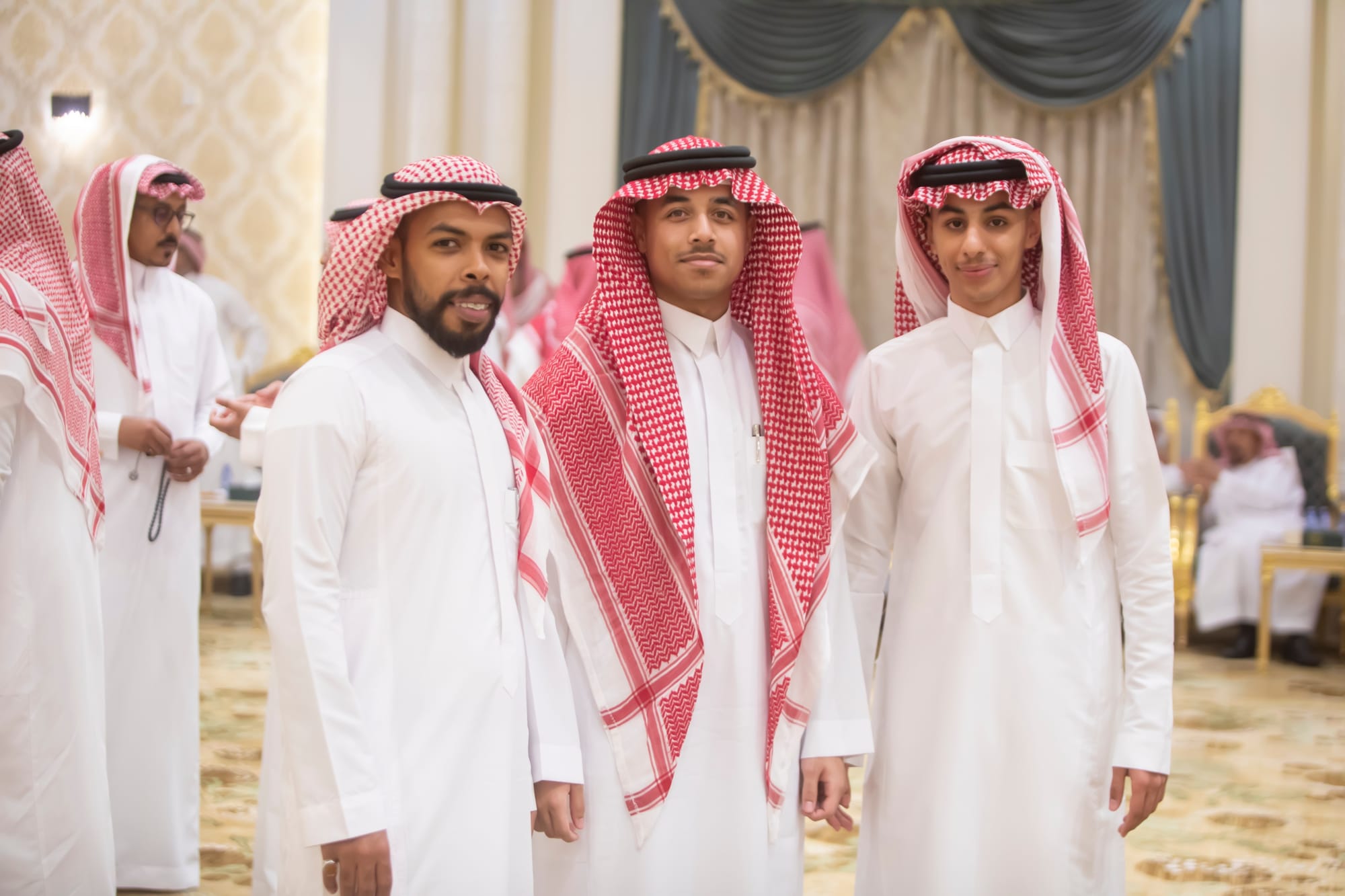 زواج العريس / مرضي بن ناصر الدوسري بقاعة المها للاحتفالات 