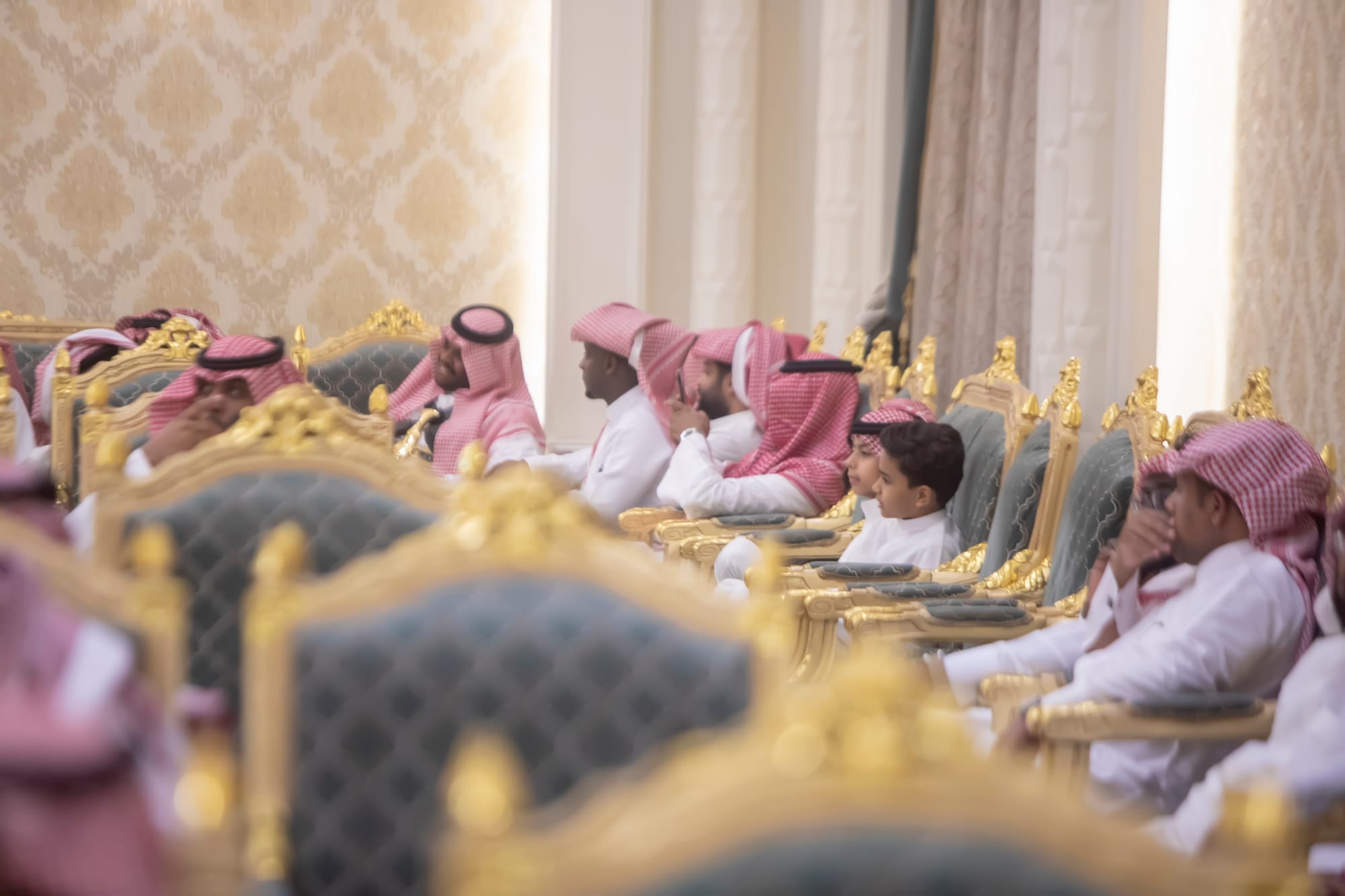 زواج العريس / مرضي بن ناصر الدوسري بقاعة المها للاحتفالات 